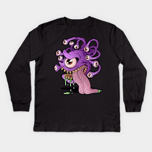 The Eye of the Beholder Kids Long Sleeve T-Shirt